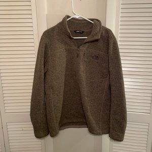 North face men’s quarter zip L